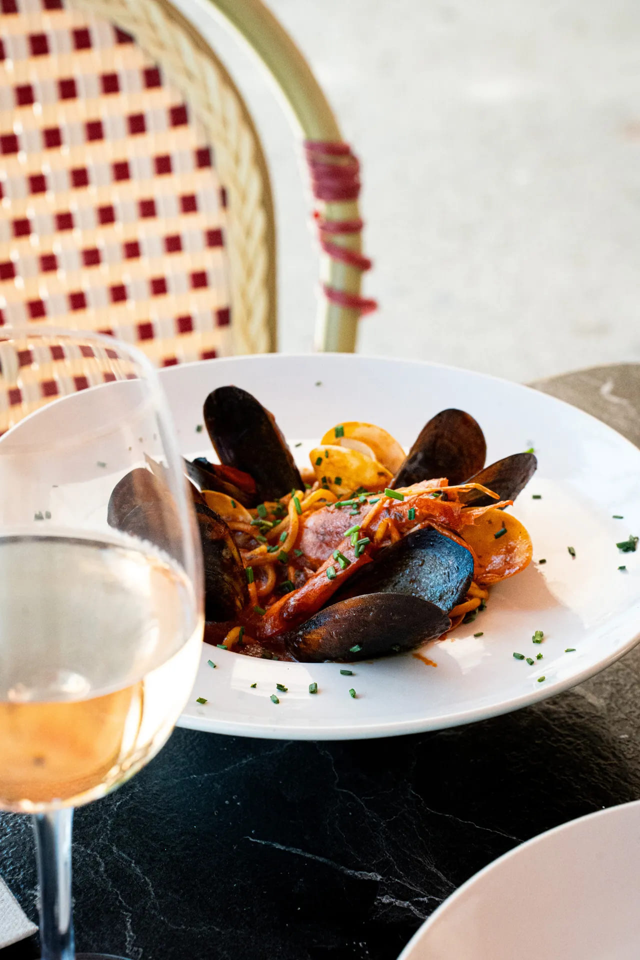 Espaguetis a la Marinera